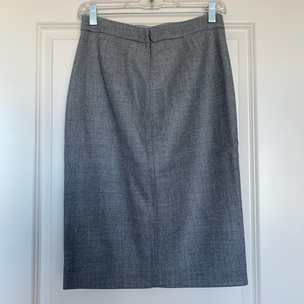 J. Crew Bow seam pencil skirt in double-se… - Picture 4 of 13